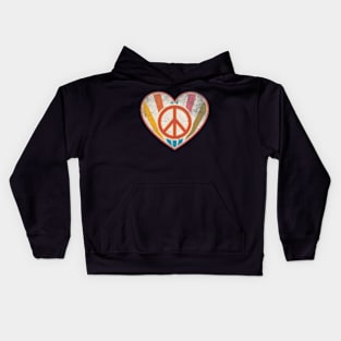 Retro Rainbow Kids Hoodie